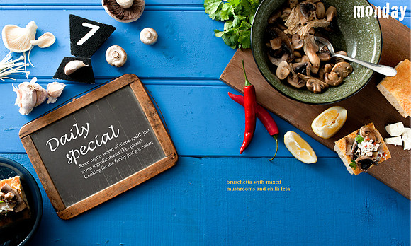 Delicious Inspired Food Editorial